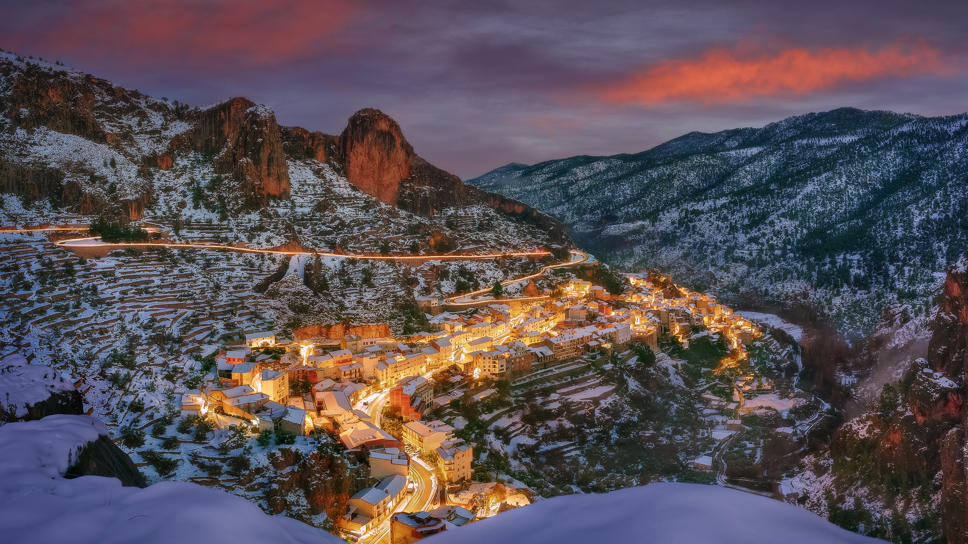 艾纳, 塞古拉山脉, 阿尔瓦塞特, 西班牙 (© Juan Maria Coy Vergara/Getty Images)