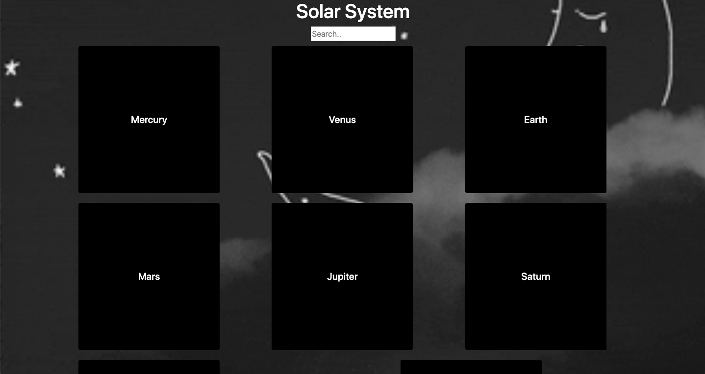 GitHub - gseals/solar-system