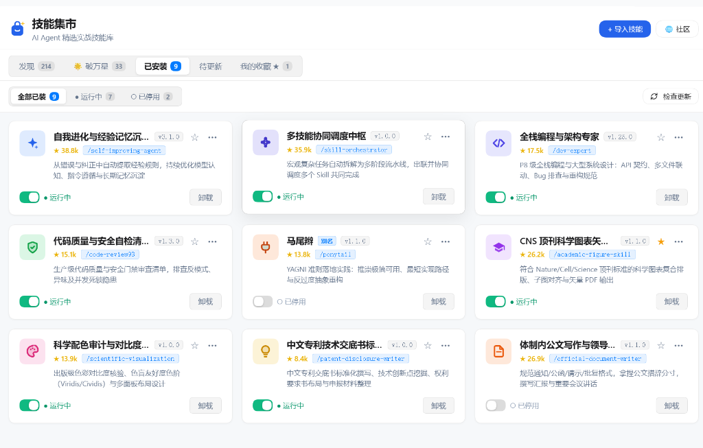 dsh-skills-market 截图 2