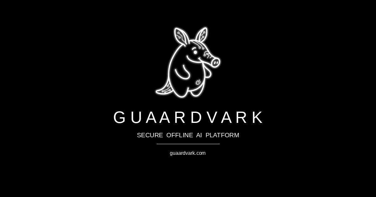 Guaardvark — Secure Offline AI Platform