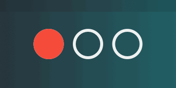 Agent Signal Bar Minimal Dots horizontal animated status bar preview