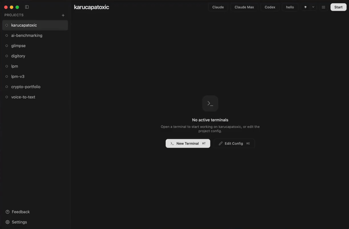 Duplicating a project in lpm