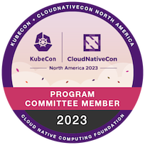 KubeCon+CloudNativeCon NA 2023 Program Committee Member