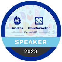 KubeCon+CloudNativeCon EU 2023 Speaker