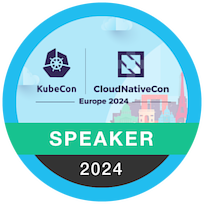 KubeCon+CloudNativeCon EU 2024 Speaker