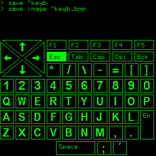 Keyb screenshot