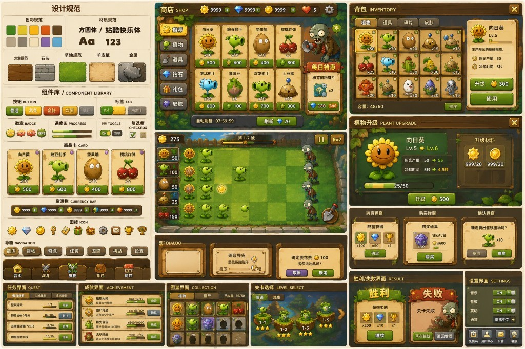 Game UI Design Workflow