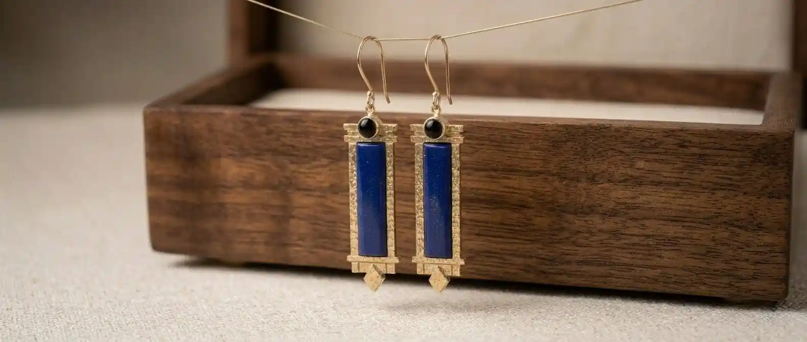 She Remains – Cleopatra inspired handmade earrings