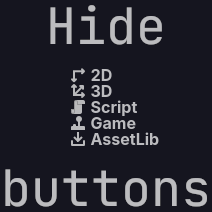 Hide Main Screen Buttons's icon