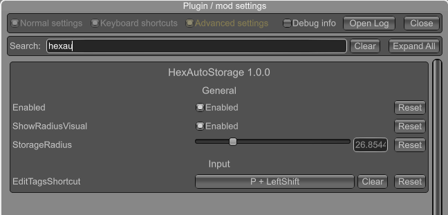 HexAutoStorage