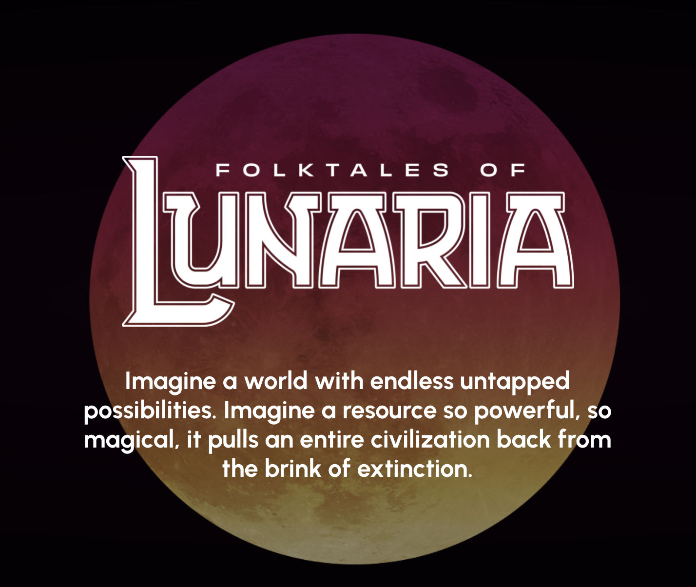 Lunaria logo with subtitle