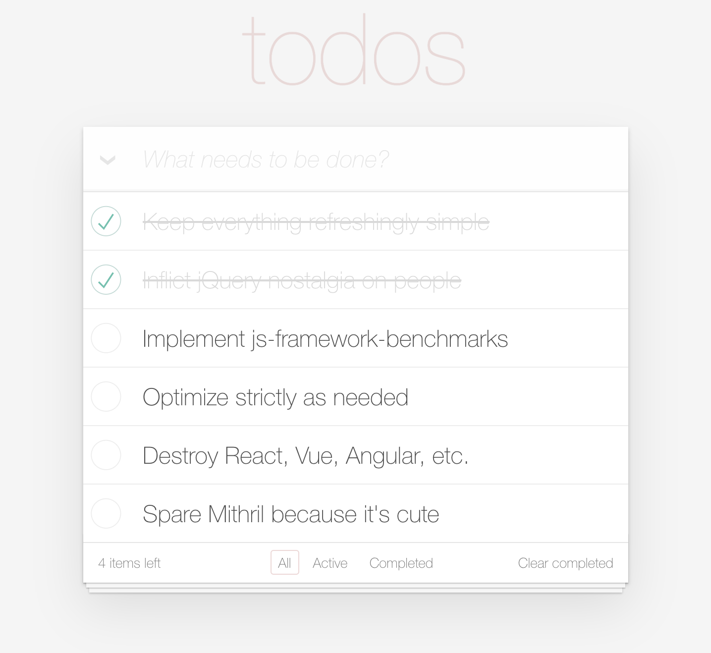 To-Do App demo screenshot