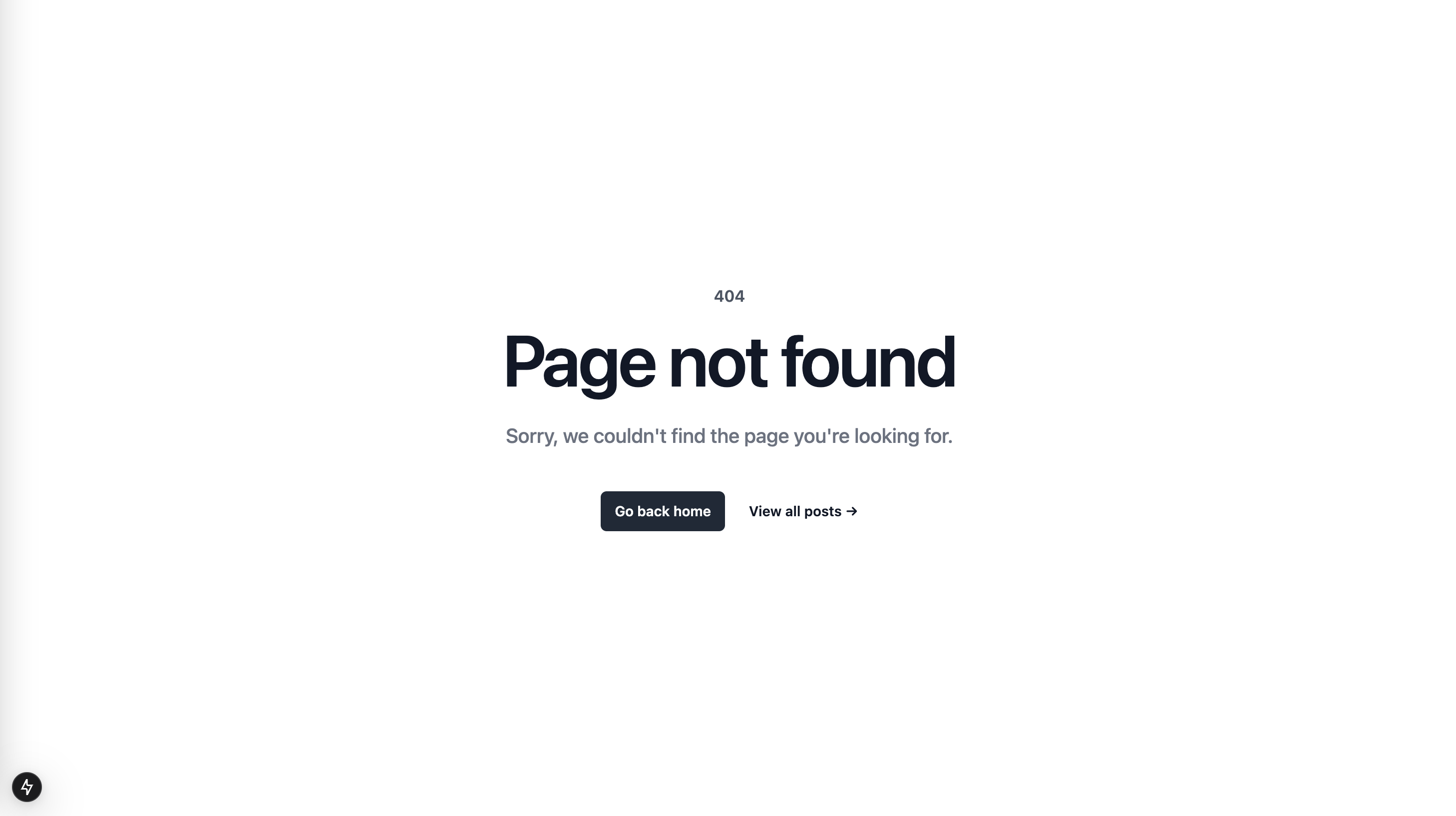 404 Page
