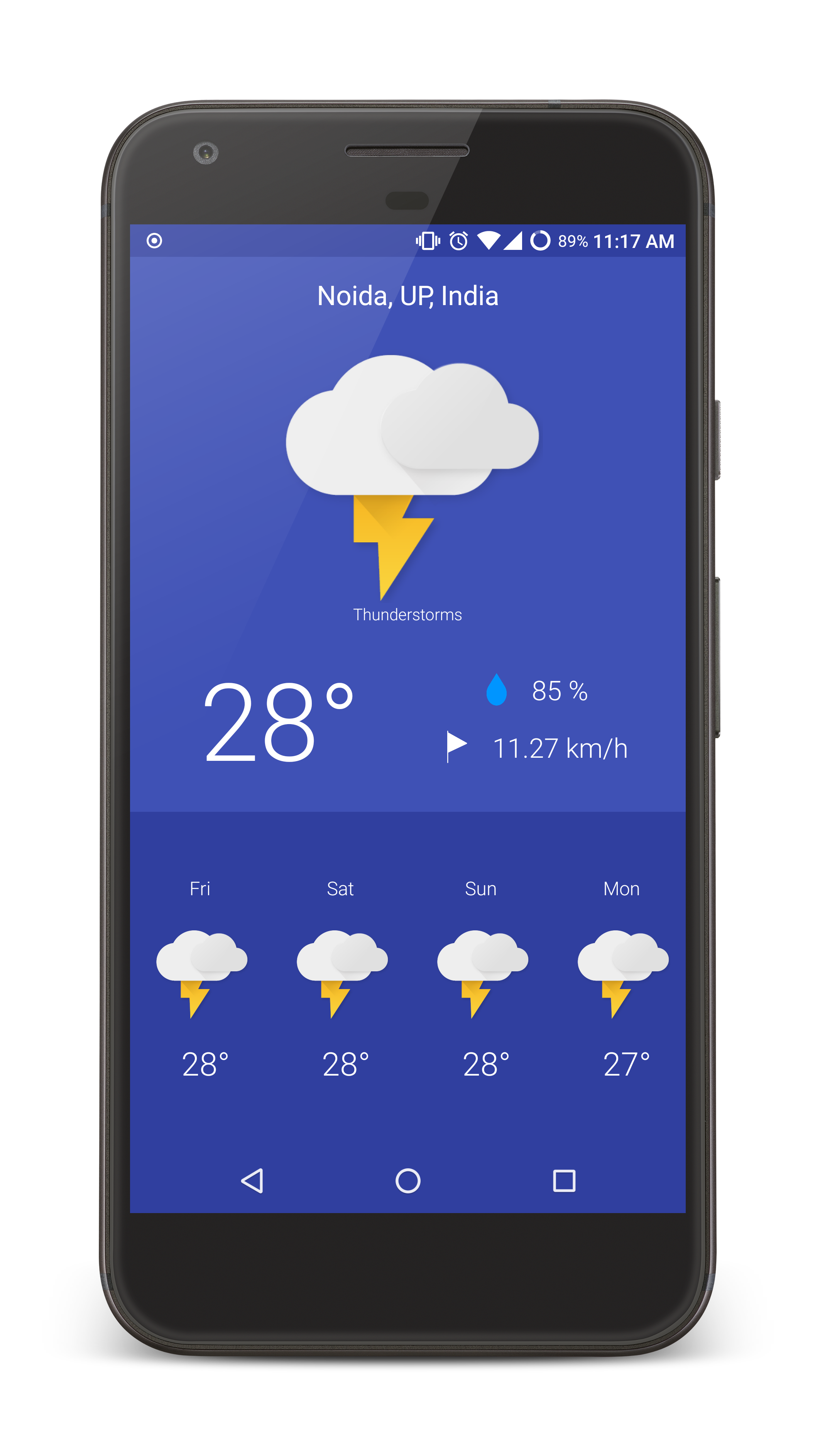 kotlin weather Simple android weather app deve codeKK 