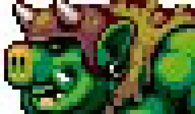 JPG olarak kaydedilmiş pixel art