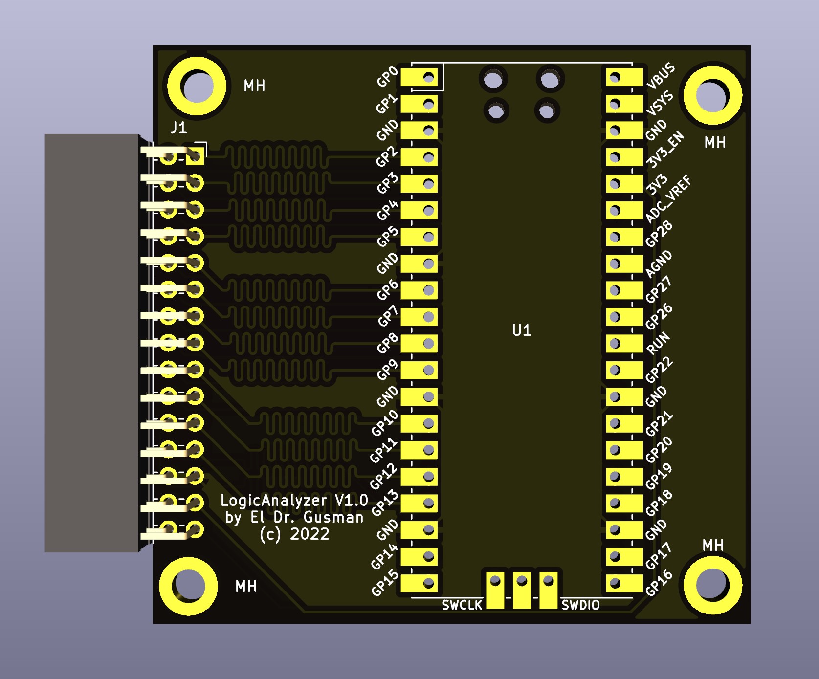 Analyzer PCB PCB picture