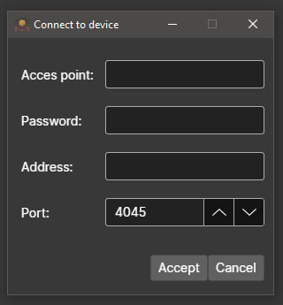 Network options Network options