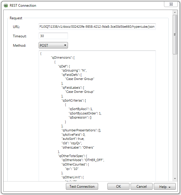 q-risotto with QlikView REST connector