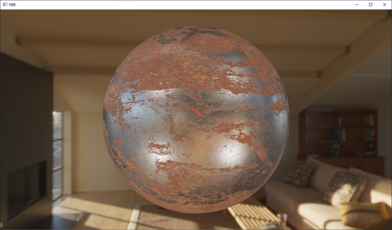 Rusted Iron Sphere