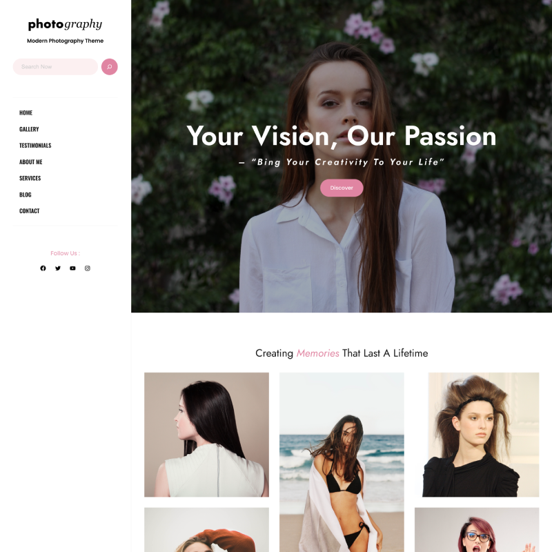 Gutenify Photo Zone theme screenshot