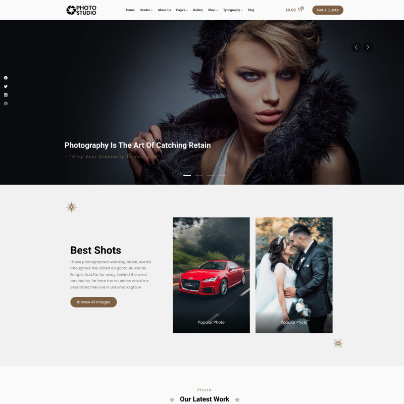 Snapshot Light theme screenshot