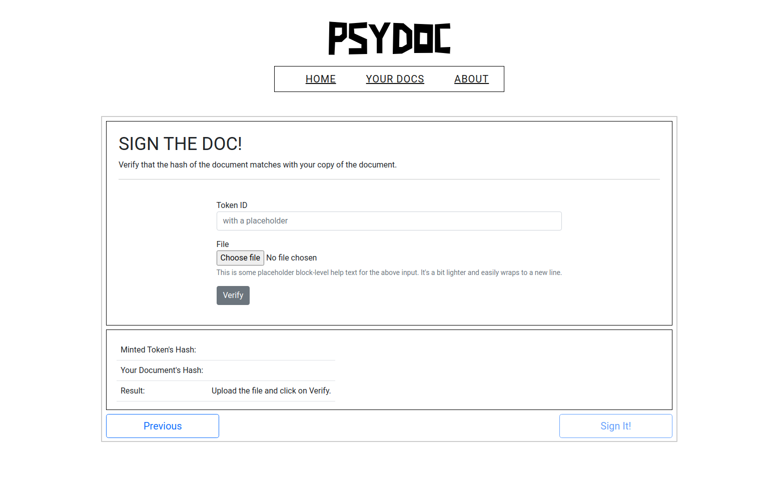 PSYdoc