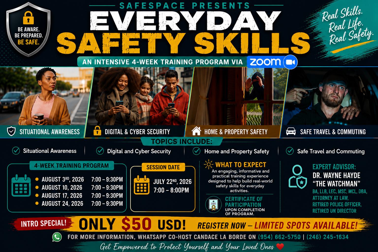 Everyday Safety Skills Poster