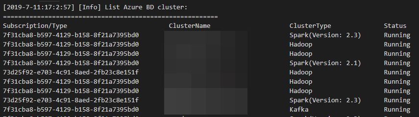 set default cluster configuration1