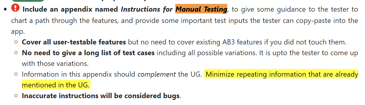 Incomplete Manual Testing Section in Developer Guide · Issue #2 ...