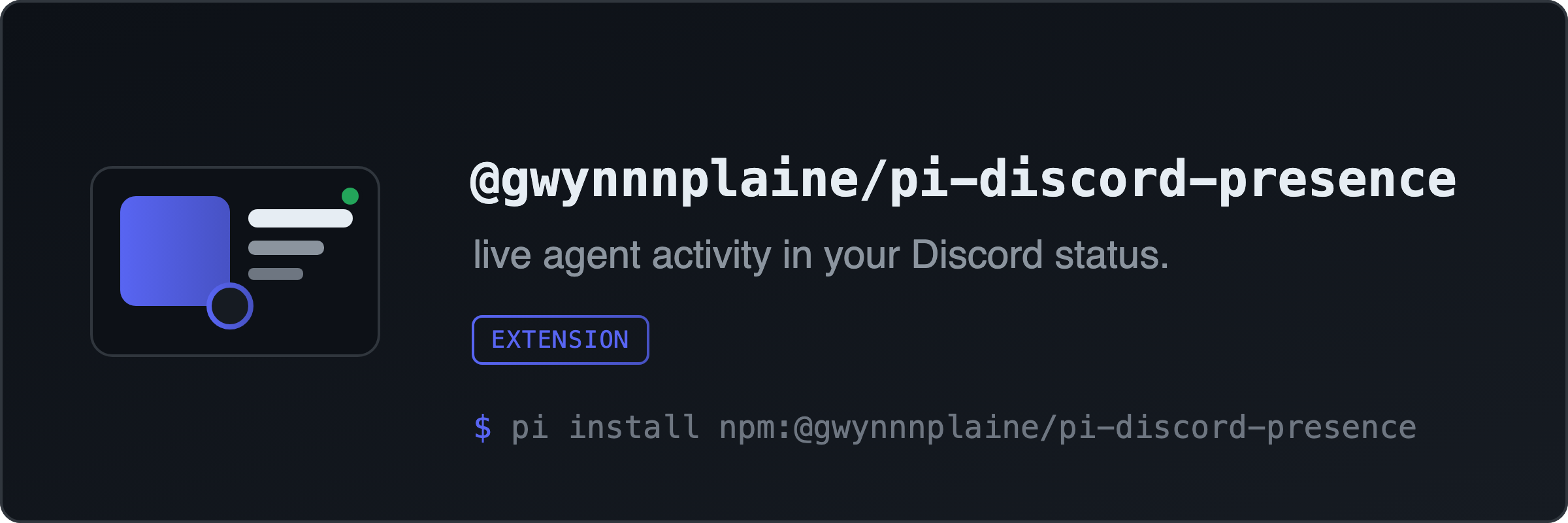 @gwynnnplaine/pi-discord-presence