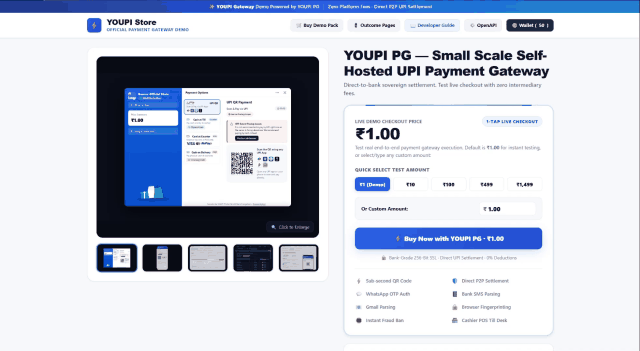 Desktop Checkout Demo