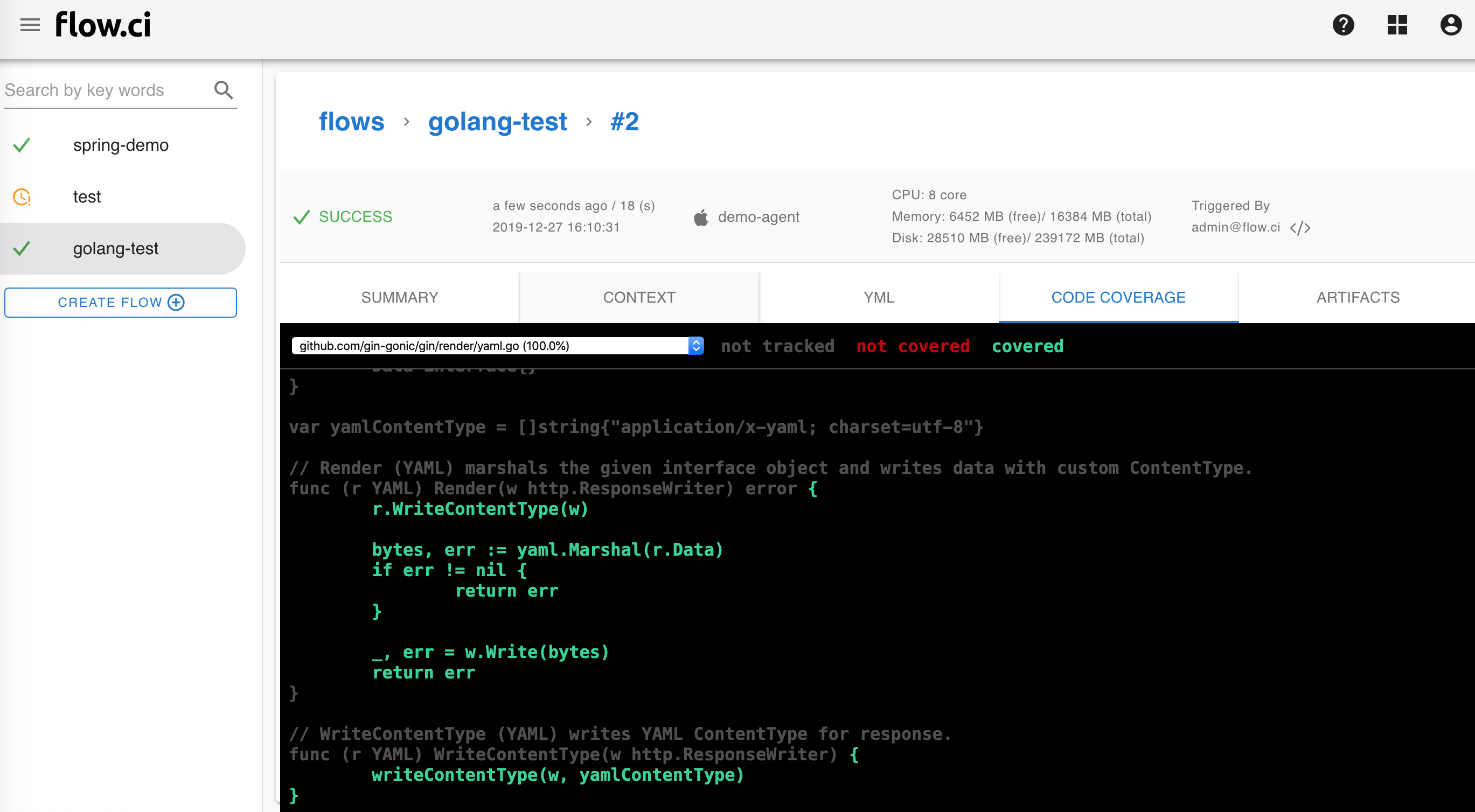 GitHub - flowci-plugins/go-test: ci plugin to run go test and upload ...
