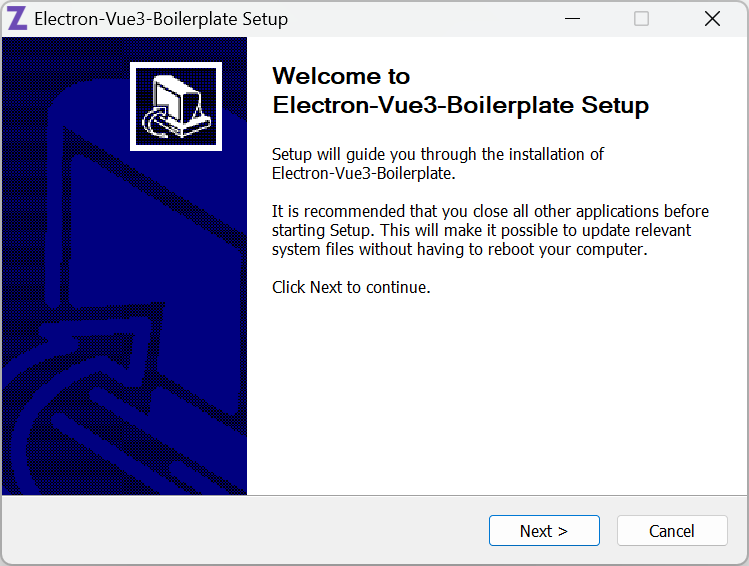 NSIS Setup UI