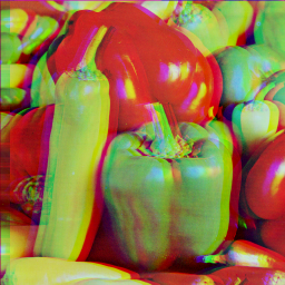 Chromatic aberration (per-channel)