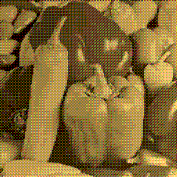 Dither gradient