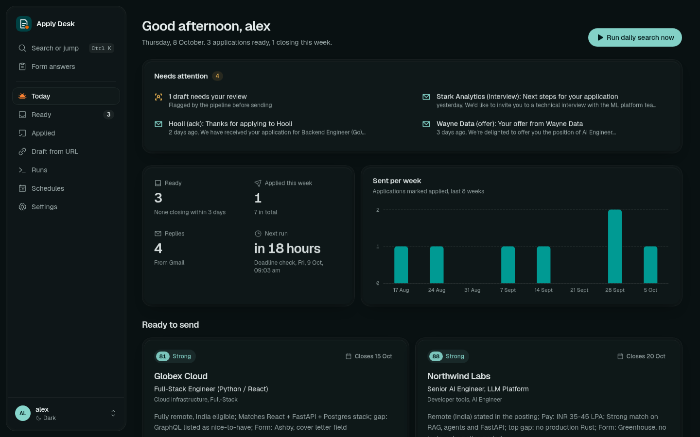 Dark mode