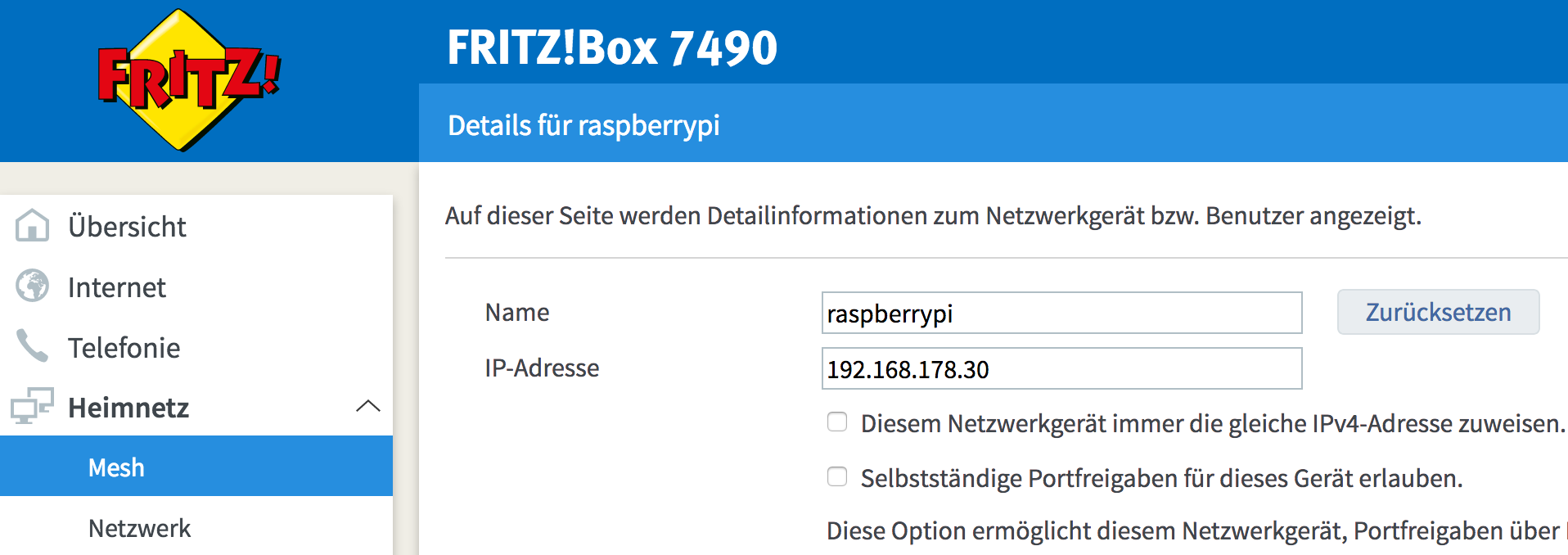 router-raspberry-ip