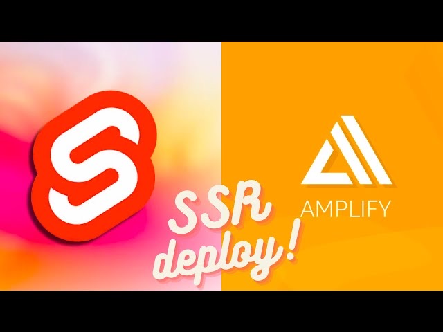 SvelteKit + Amplify CI/CD