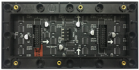 hub75 rgb panel reverse