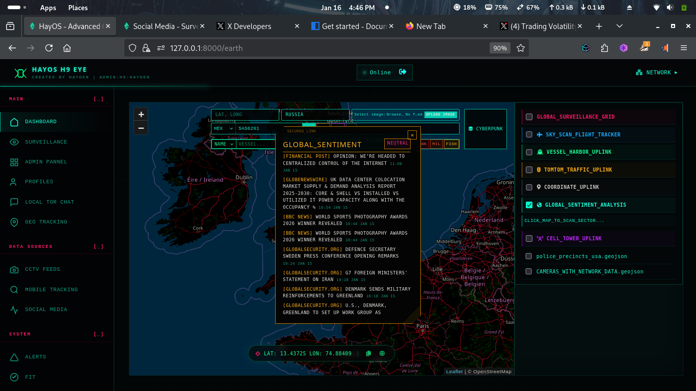 GeoSentinel Screenshot