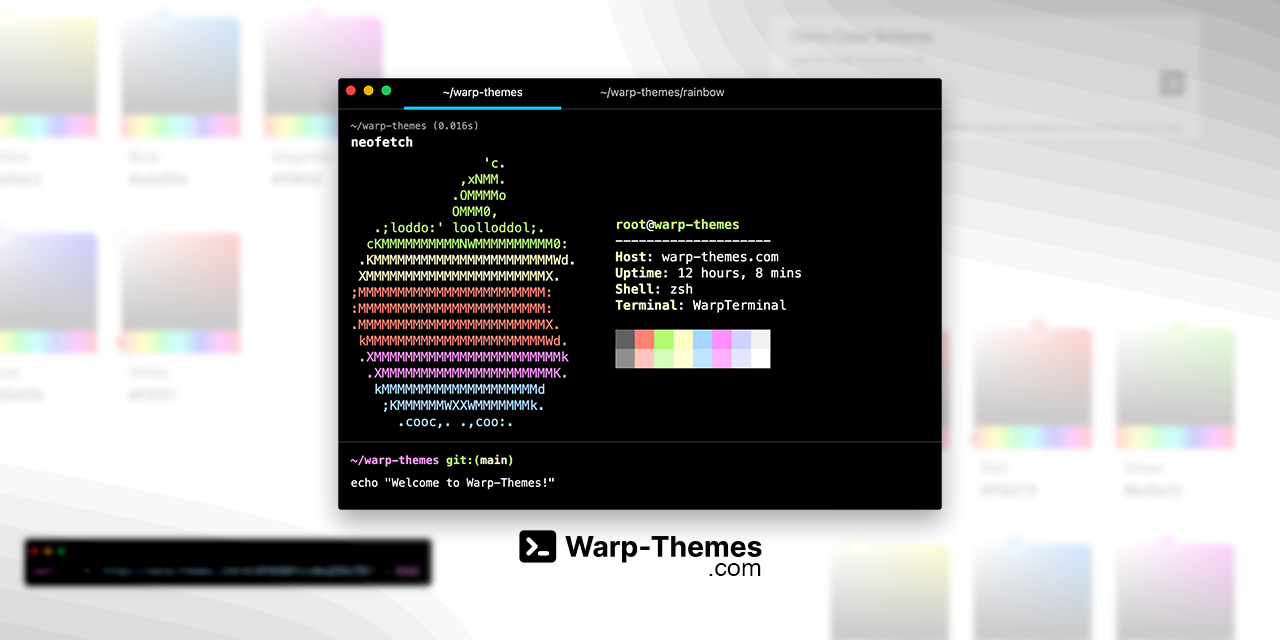 Warp-Themes - Theme Builder for Warp