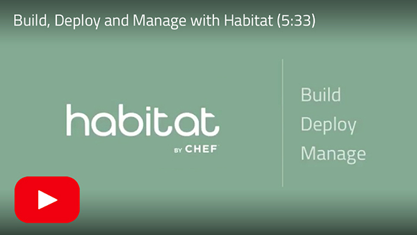 Build, Deploy and Manage with Habitat (5:33)