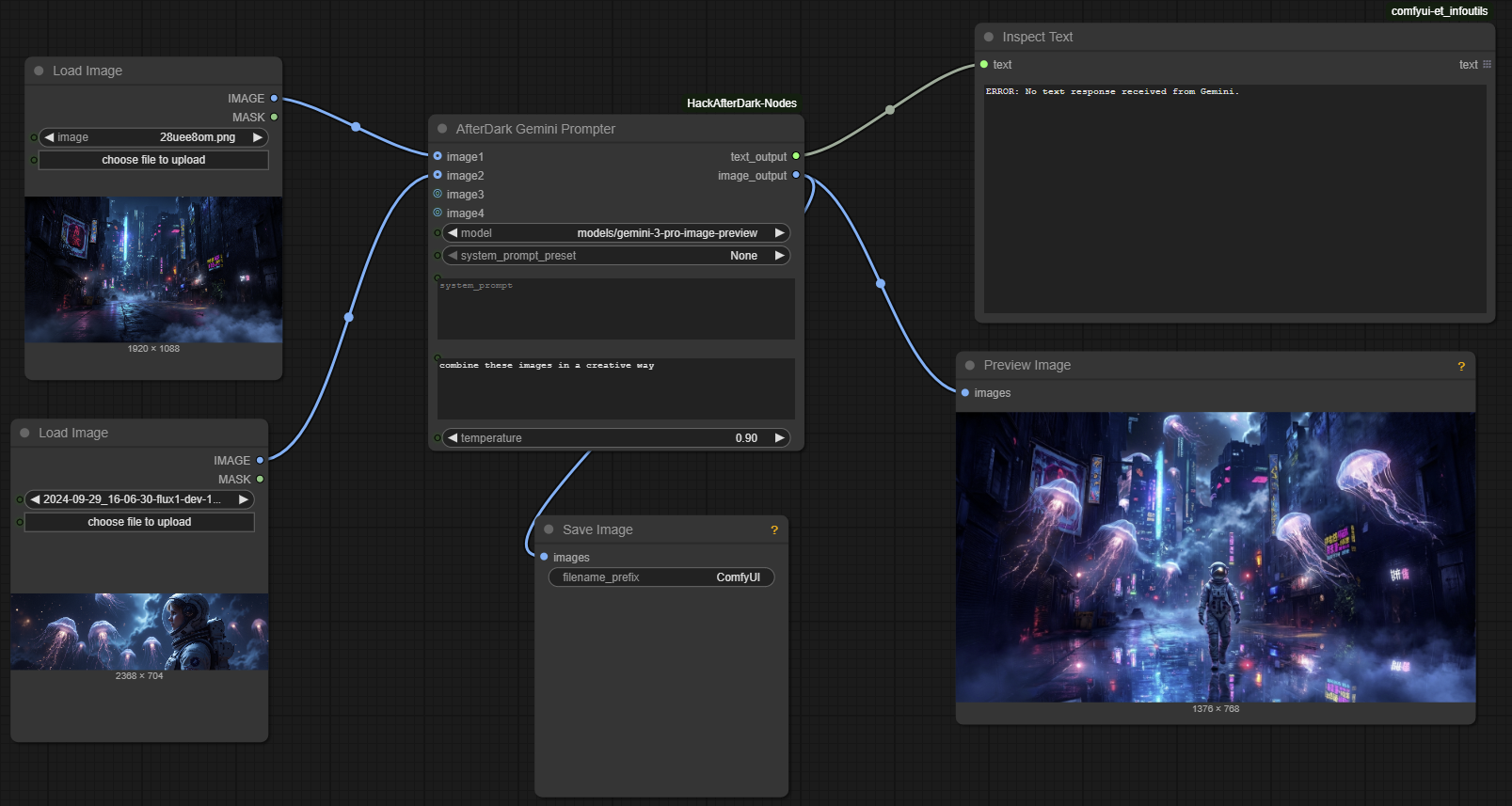 Gemini Node Preview