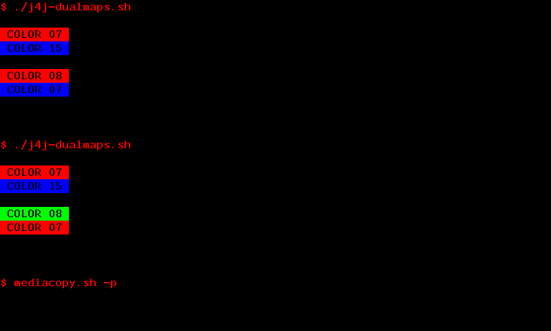 MediaCopy output from running j4james's script twice