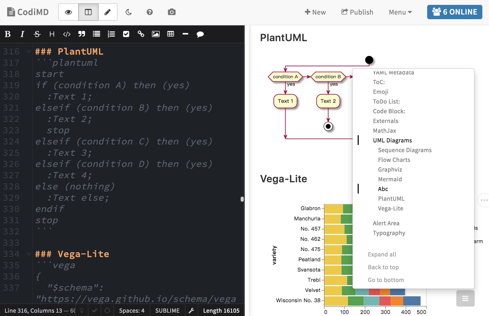 HackMD - Collaborative Markdown Knowledge Base