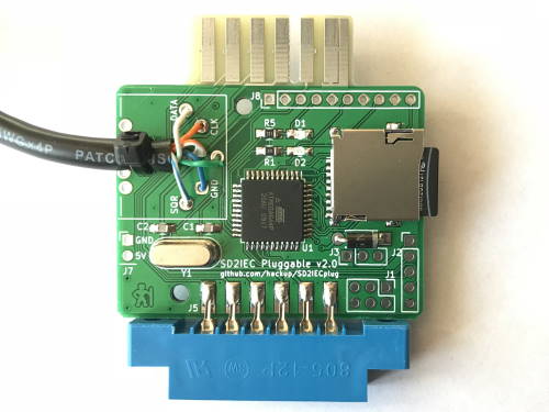 SD2IEC Pluggable, from the project README
