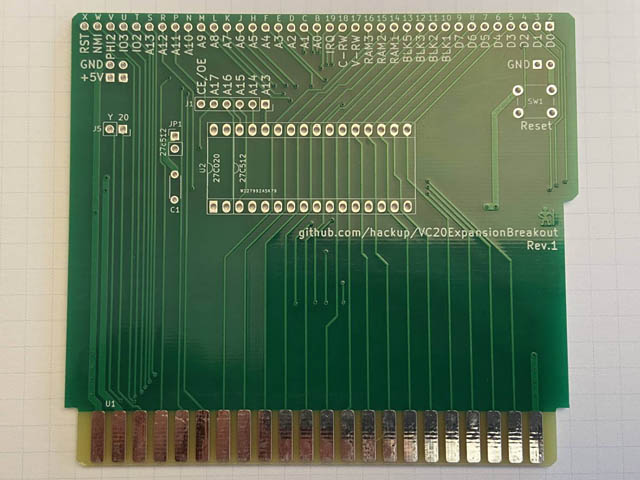 VC20ExpansionBreakout Rev. 1