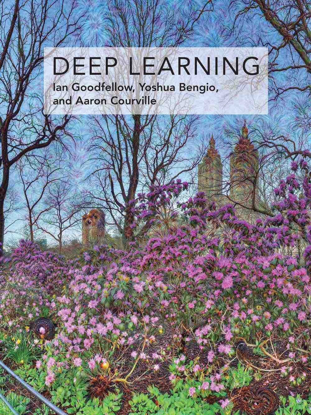 The Deep Learning Book - Goodfellow, I., Bengio, Y., and Courville, A. (2016) Cover of the deep learning book by Goodfellow, Bengio and Courville