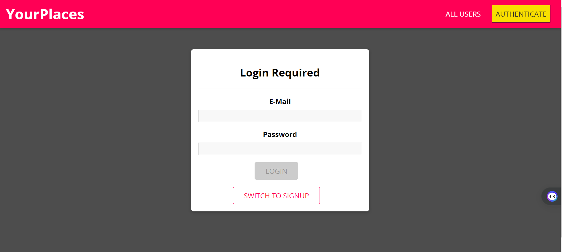 Login