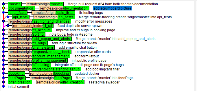 git branch graph